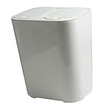 Poubelle : avec son design d'apparence simple, cette poubelle vous apportera beaucoup plus de surprises, poubelle à deux compartiments