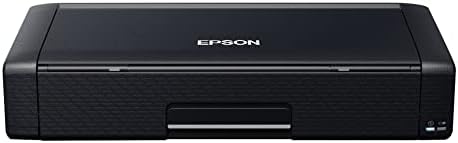 Epson Workforce WF-110 Wireless Color Mobile Printer,White, Small,Black