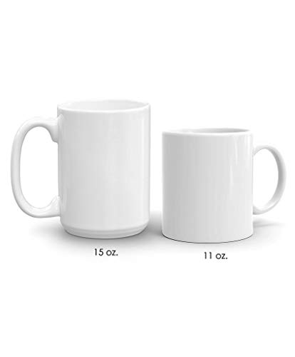 Taza de cerámica blanca personalizada Canary Road miniatura 4