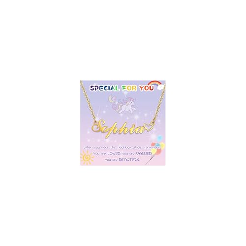 Custom Baby Name Necklace