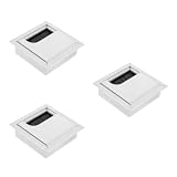 Cabilock 3 Stück Aluminiumlegierung Drahttüllen mit Bürste für PC