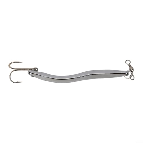 Sprat Cebar - Señuelo plateado para pesca, ideal para cebos de abadejo y caballa en aguas profundas (48 g)