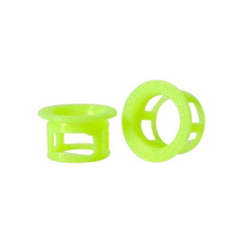 1 Pair Glow in Dark Bike Handlebar End Plugs Easy Install for Most Road Mountain Bicycles Bike Handlebar End Plugs