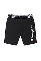 Champion Girls Script Play Short, Black, 10