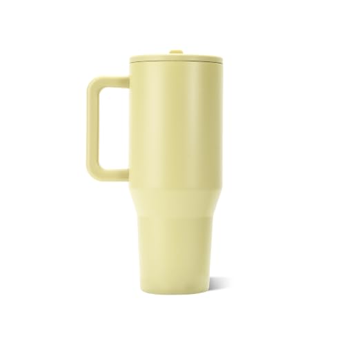 Image of HydroJug Traveler 40oz, Insulated Tumbler with Handle & Straw, Olive