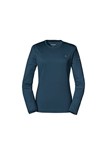 Preisvergleich Produktbild Schöffel Damen Laubbichel Langarmshirt, Navy Blazer, 44