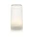 Produktbild Imagilights Nobi LED Tischlampe, 24 Farben mit Farbwechsel, Kerzenmodi, Höhe ca. 15 cm, Durchmesser ca. 8,3 cm, eckig, kabellos, mit Akku, inklusive Ladegerät, spritzwasserdicht, stoßfest