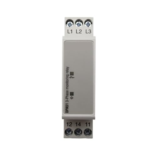 Relais de surveillance DPA51CM44 triphasé perte et séquence de phase 208-480V