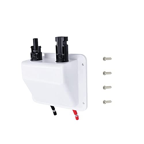 Weiße Dachdurchführung Für Solaranlagen - 100% Wasserdicht Für Wohnwagen & Wohnmobile