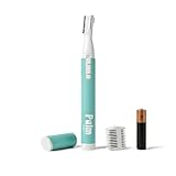 PalmPerfect Personal Hair Trimmer – Painless Precision Shaver for Eyebrows, Upper Lip, Ears, and Nose...