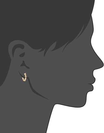 DISENO Fine Jewelry 10k Yellow Gold Diamond Huggie Earrings for Women – 0.07 Ct Natural Diamonds (F-G, SI1-SI2) – Classic Gold Diamonds Hoops Gift for Birthday, Anniversary, Wedding, Valentine's Day - Image 7