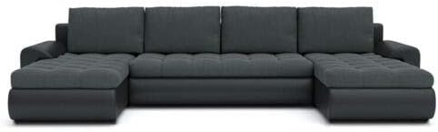 ROMANO FURNITURECORNER SOFA BED ETNA BROWN