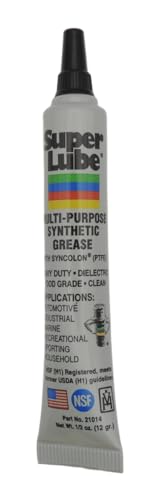 KD89 SUPERLUBE Grasa y aceite sintético de alta calidad con PTFE, excelente protección y lubricación contra la corrosión, oxidación y desgaste. (21014 - Grasa sintética 12g)