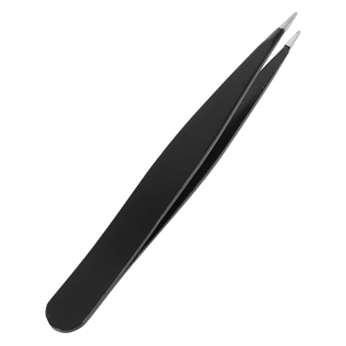 TOPPERFUN Pinzas de Cejas de Acero Inoxidable Punta Fina para Depilación Facial Precisión Profesional Herramienta para Eliminar Facial y Encarnado