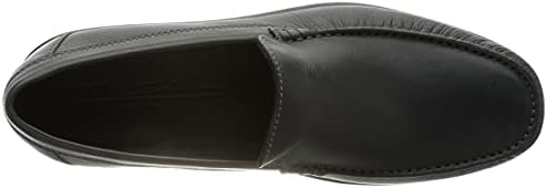 ECCO mens Lite Moc Classic Driving Style Loafer, Black Smooth, 10-10.5 US | Image 4