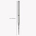 Monteverde USA Ballpoint Refill to Fit Montblanc Ballpoint Pens - Medium Point, Soft Roll, Black (2 Pack) (M132BK)