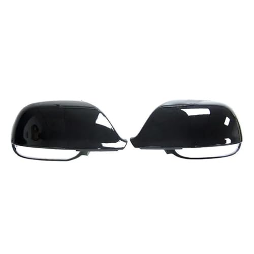 Cubierta de espejo retrovisor lateral para Audi Q5 y Q7, repuesto exterior en color negro