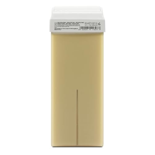 RESTASE | Cera Depilatoria Liposolubile Roll On, con Ossido di Zinco, per Pelli Delicate, 100 ml, Made in Italy