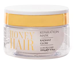 Tyrrel Professional Honey Miracle Hair Mask - Deep Conditioner for Dry, Damaged, and Color-Treated Hair - 7.7 Oz