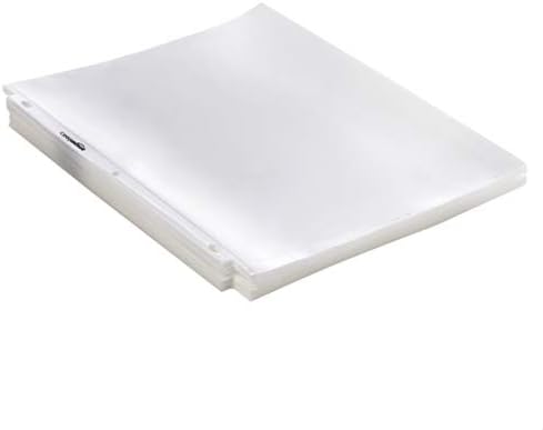 Amazon Basics Sheet Protector, Heavy Duty, 100 Pack, Clear