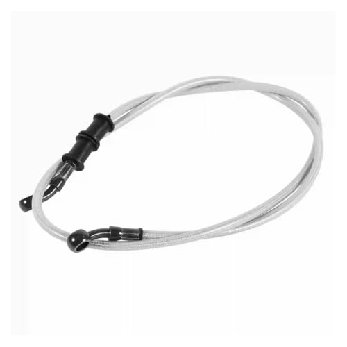 Manguera de freno universal en color negro con longitud ajustable para moto