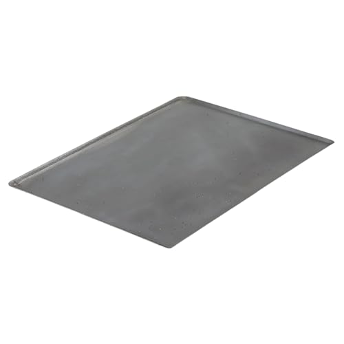 de Buyer Perforated Blue Carbon Steel Rectangular Baking Sheet - 15.75” x 11.8” - Perfect for Sponge Cakes, Tarts, Pastries, Pizzas & Roasting - Nonstick & Easy to Clean - Made in France