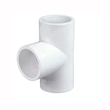 40 mm 3 way pipe fittings, Easy To Connect Impact Resistant Stable UPVC Tee Connector (Pack of 20)