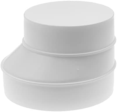 Adattatore Riduttore Per Tubi Ventilazione In ABS - Da 110mm A 100mm, Ecologico, Ispessito, Per Canne Fumarie - 4