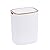 ELPHECO 3.5 Gallon Waterproof Motion Sensor Bedroom Trash Can with Lid, Automatic Garbage Bin for Bathroom Living Room Office, Golden