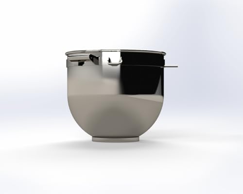 Tazón Mezclador de Acero Inoxidable 80QT CYL Corporation miniatura 3