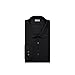 Van Heusen Men's Fit Dress Shirt Ultra Wrinkle Free Flex Collar Stretch (Big and Tall), Black, 18.5
