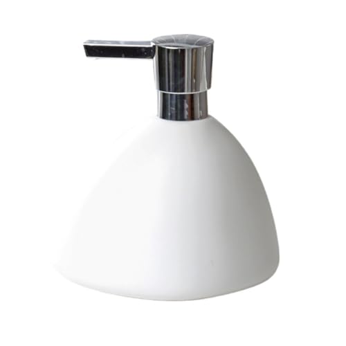 Dispensador de desinfectante de Manos de cerámica Creativa de Gran Capacidad, dispensador de jabón de baño, Botella de emulsión, jabonera