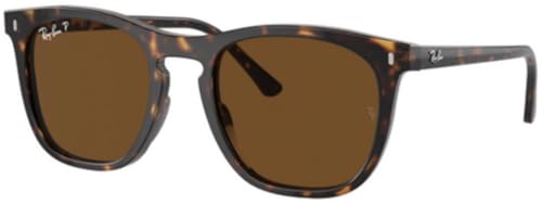 Ray-Ban RB2210 Sunglasses Bundle: RB 2210 902/57 Havana/Polar Brown Crystal Polarized and Universal Anti-slip Silicone Leash