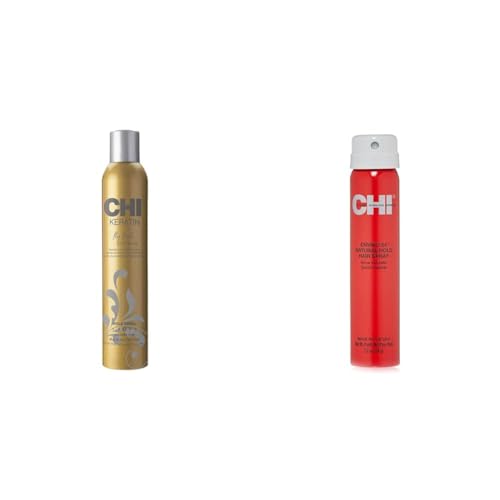 CHI Keratin Flex Finish Hair Spray, 10 oz & Enviro 54 Hairspray miniatura 1