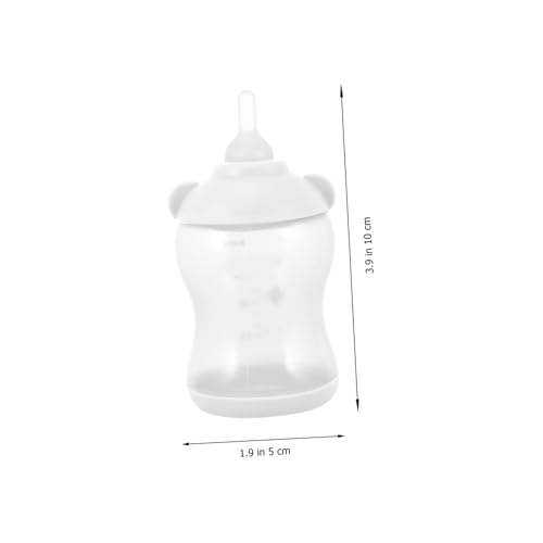 Hohopeti Small Pet Feeding Bottle Cat Nursing Bottle Puppy Feeding Pacifier Lightweight and Portable Kitten Milk Feeding Bottle for Easy Use