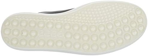 ECCO Women's Soft 7 Stitch Tie Sneaker, Black, 5-5.5 | Image 3