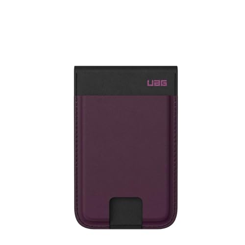 Image of Urban Armor Gear (UAG Metropolis Magnetic Wallet, RFID Blocking, Holds Up to 5 Cards, Built-in Kickstand, Magnetic Phone Wallet Compatible with iPhone & Galaxy Phones, PU Vegan Leather