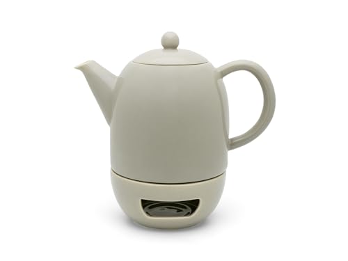 Bredemeijer - Tea Set Viborg 1.2 L with Warmer Grey, 1200ml