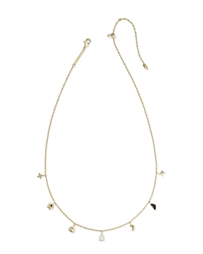 Kendra Scott Halloween Strand Necklace, 14K Gold-Plated Brass, Fashion Jewelry for Women, Multi Mix3