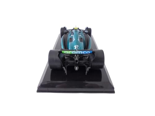 Carro a escala 1:24 Aston Martin AMR23 Fernando Alonso 2023 miniatura 4