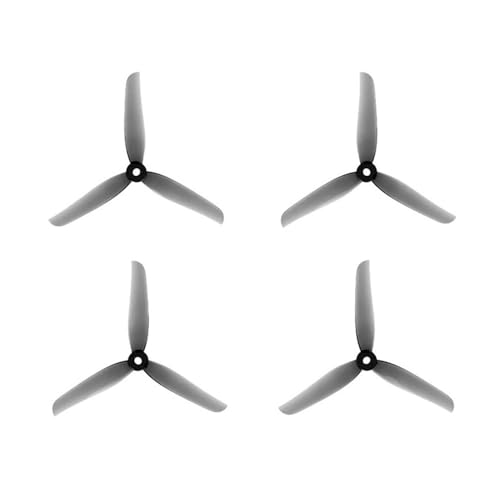 Hélice 3 pales 5136 PC avec trou M5 pour drone de course FPV - Lot de 16 pièces