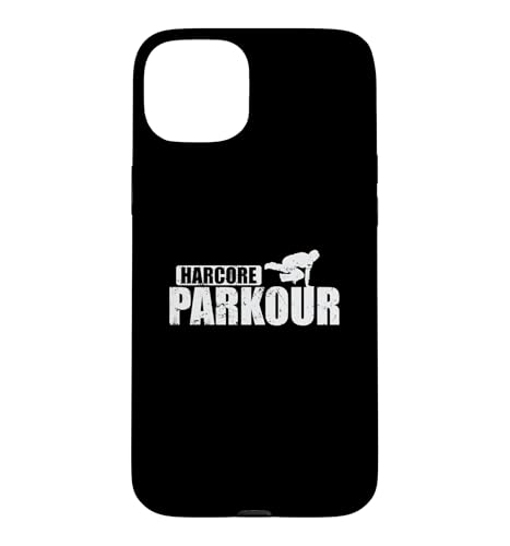 Hardcore Parkour �X�|�[�c �g���[�j���O �t�B�b�g�l�X �X�}�z�P�[�X iPhone 15 Plus �p
