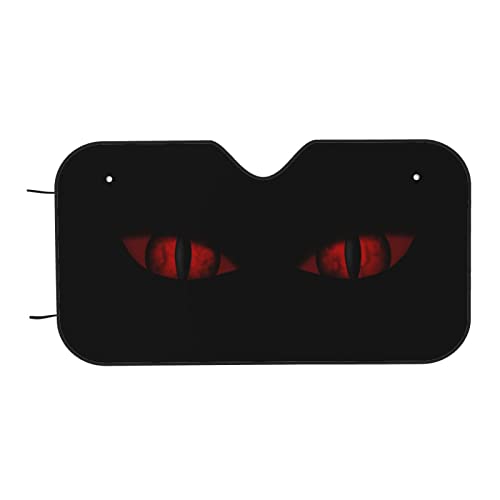 Anime Eyes Car Windshield Funny Sun Shade Foldable Uv Ray Sun Visor Protector Sunshade To Keep Your Vehicle Cool Medium #TOP6