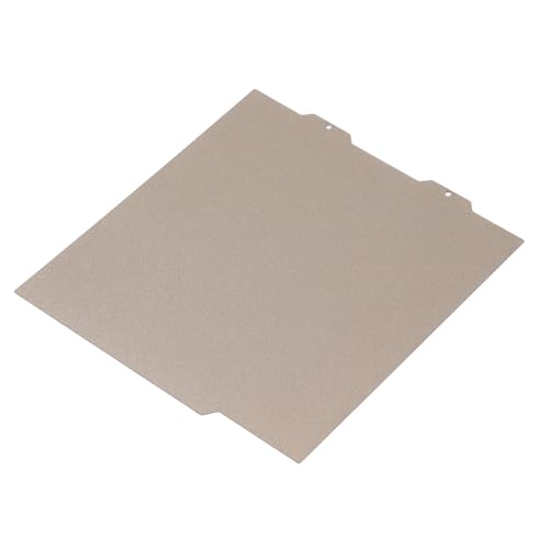 PEI and PEO Build Platforms, Flame Retardant Spring Steel Printer Plate, with PEI Material on Both Sides, 7.1 X 7.1in Si