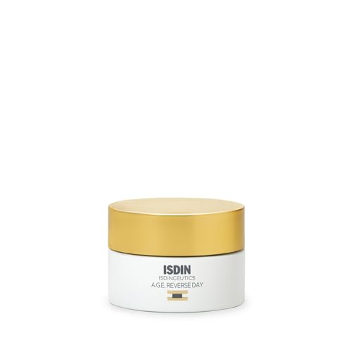 ISDIN Crema Facial Antiaging A.G.E. Reverse, Almond, 50 ml (Paquete de 1)