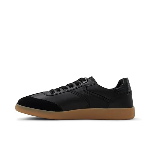 Image of Aldo ERILGA-IN001 Ladies Black Flat Sneakers