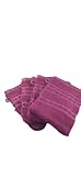 Set 4 Manoplas de Baño Set 4 Manoplas de Baño 100% Algodón, Guantes para Bañarse Juego 4 PCS, Toallas de Mano Algodón, Accesorios de Baño,