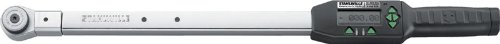 Stahlwille Sensotork SF713R/20 Electronic Angle-Controlled Torque Wrenchs, 20 Size, 10–200Nm (7–148 ft.lb) Scale Range, 1/2" Drive, 14 x 18mm Diameter, 608mm Length, 50mm Width Sensotork 10-200Nm