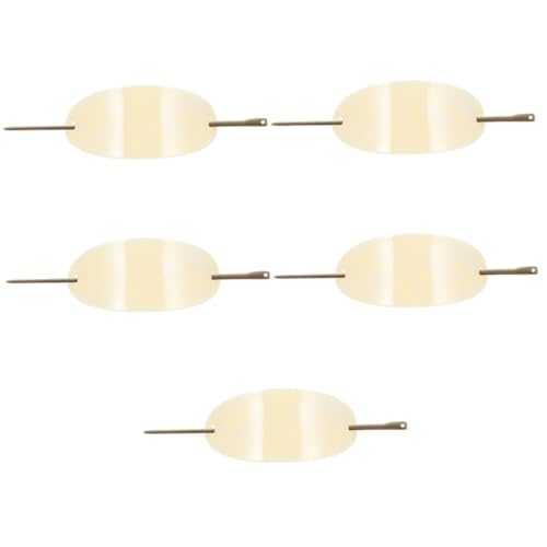 Pinces à cheveux en alliage robustes Ipetboom lot de 5 pour une coiffure tendance et durable
