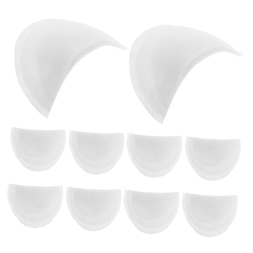 Operitacx Enhancing Shoulder Line: 5 Pairs of Shoulder Pads for Women's Clothing Non-Slip Removable Suitable for Types of Shirts